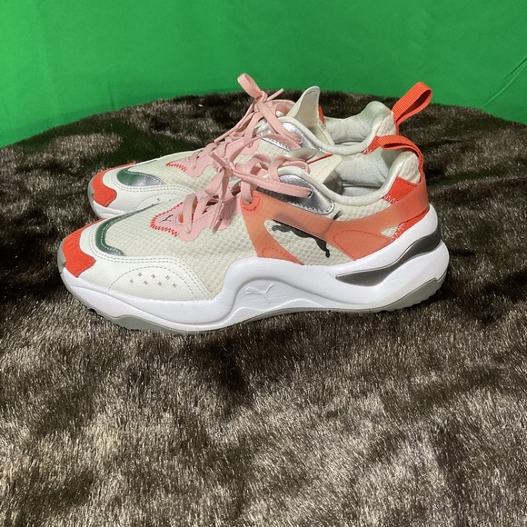 PUMA Rise Mixed Metallic Women's Sneakers sz 7 - Picture 1 of 7